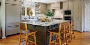 Angling for Function | Local Kitchen Redesign Improves Style and Flow